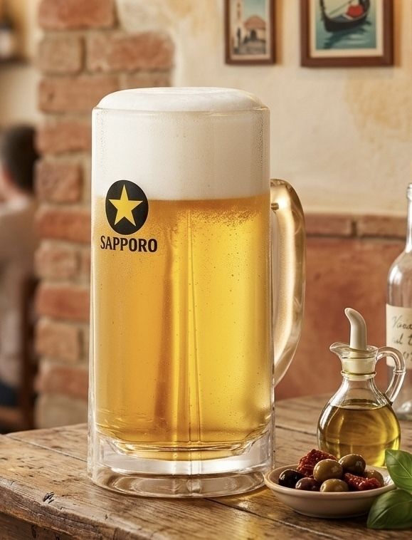 🍺2.5倍🍺メガ黒ラベル生ビールジョッキ