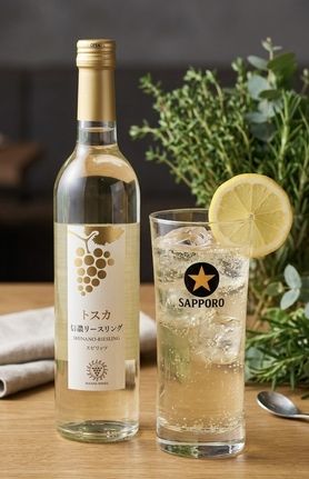 🍇 マンズワイン　🥃トスカハイボール🥃
