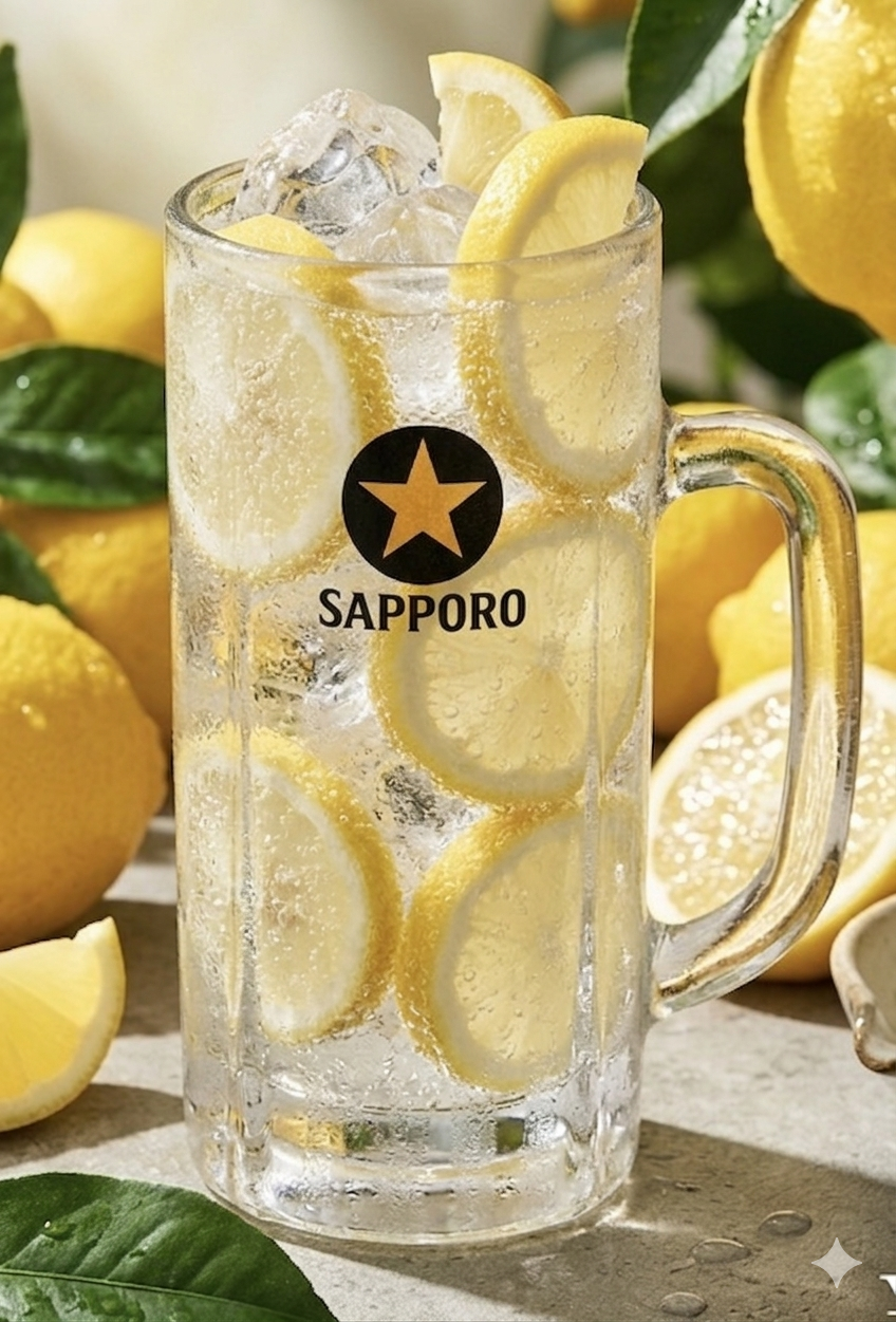 🌟2.5倍🌟メガゴロゴロ果実の大人プレミアムレモンサワージョッキ(アルコール)