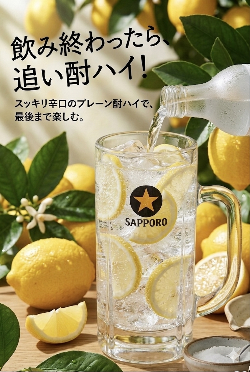 メガ追サワー(🌟2.5倍🌟メガゴロゴロ果実の大人プレミアムレモンサワージョッキ頼んだ方限定)