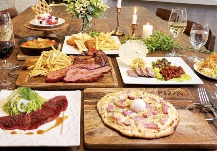 コース＆飲み放題付き