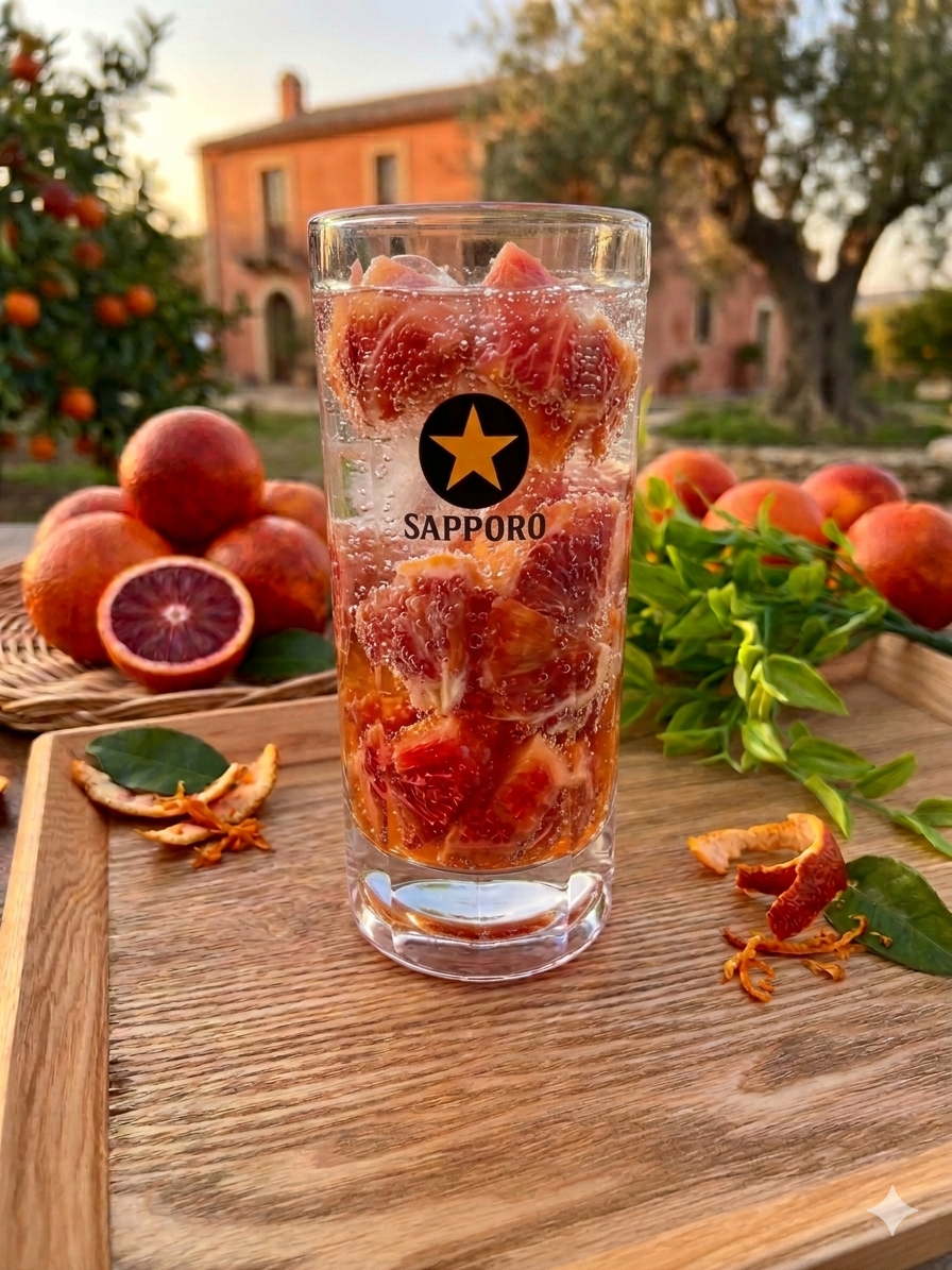 🍊氷結ゴロゴロ・ブラッドオレンジサワー(アルコール)