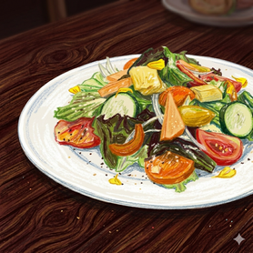 シェフの気まぐれサラダ