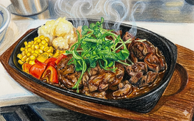 ジャポネソースのガッツリ鉄板焼肉！