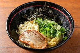 熟成醤油油そば（ハーフ）