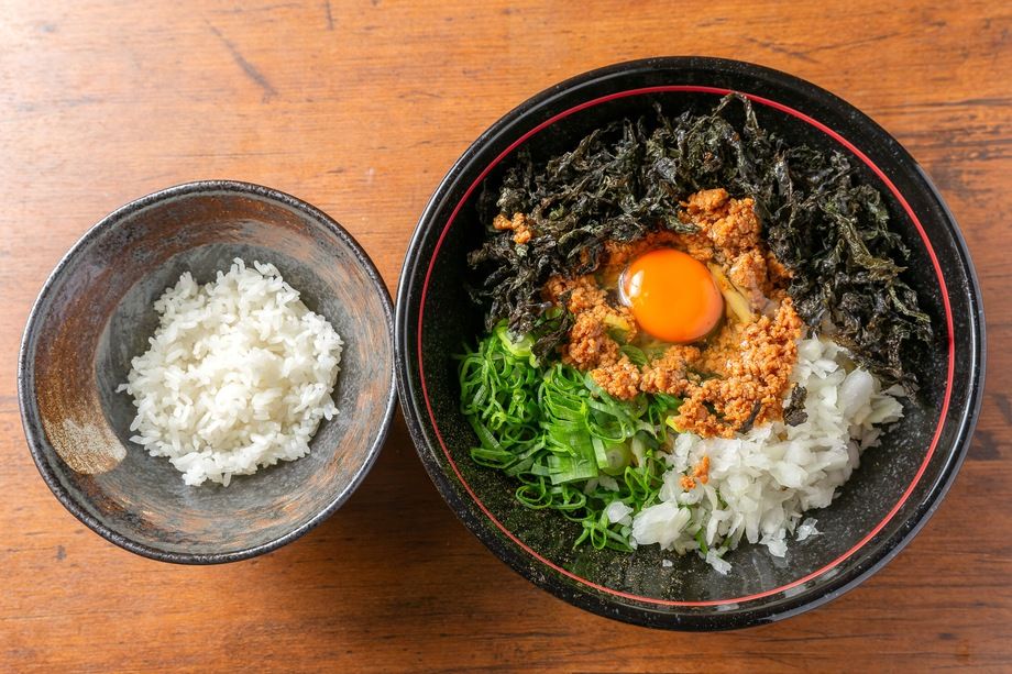 煮干しまぜそば（ハーフ）