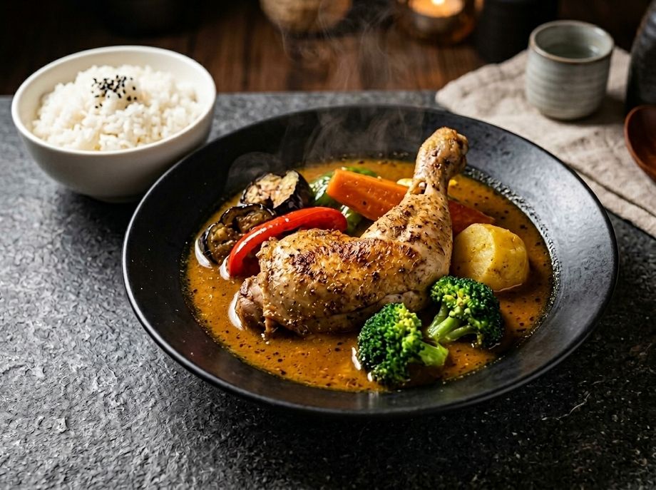 北海道スープカレー チキンレッグ
