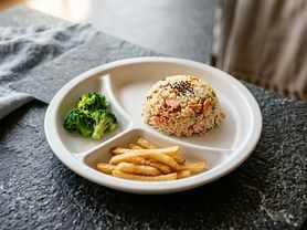 お子さま 鮭ほぐしバターごはん