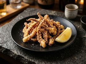 いかげそ唐揚げ 北海レモン