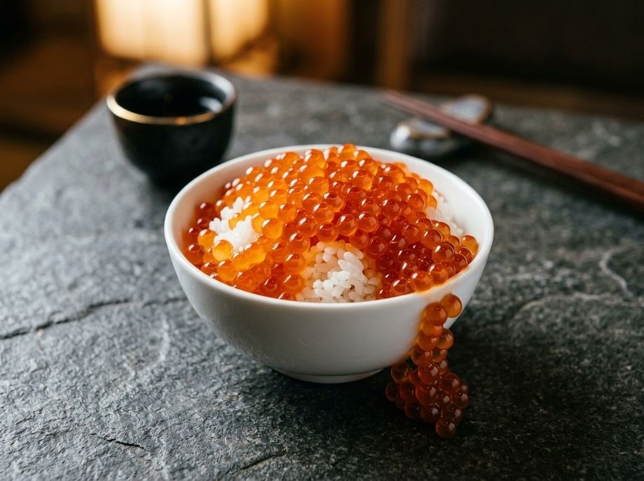 いくらこぼれミニ飯