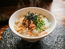 鮭ほぐしの北海だし茶漬け