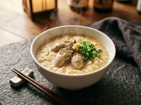 牡蠣の旨汁雑炊