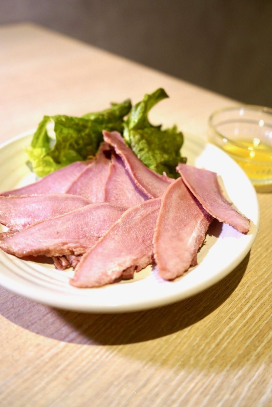 ✨幻の一皿✨希少イベリコ豚タンの醤油麹熟成生ハム✨
