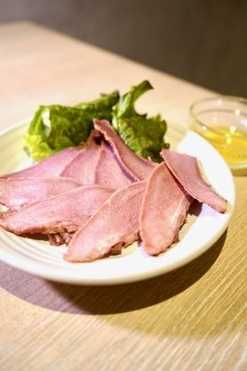 ✨幻の一皿✨希少イベリコ豚タンの醤油麹熟成生ハム✨