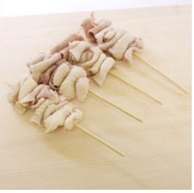 焼き鳥　鶏皮