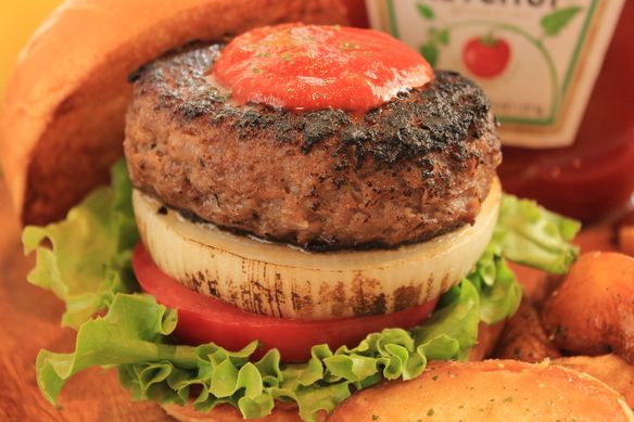  黒毛和牛とろけるバーガー 