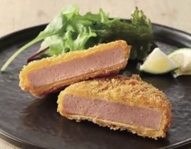 厚切りハムカツ