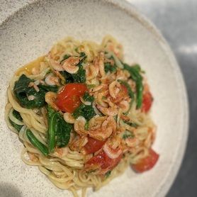 【おすすめ】土曜日限定ランチ桜エビと菜の花のパスタ