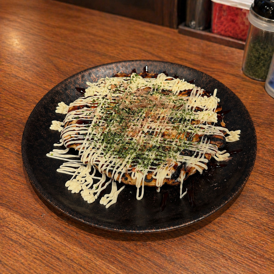 罪悪感なし！キャベツたっぷりお好み焼き（790）