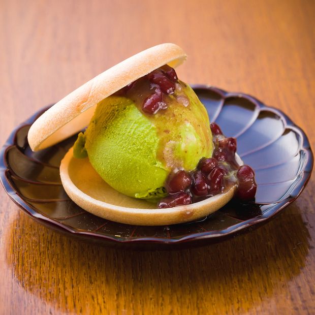 アイス小倉もなか（バニラ・抹茶）