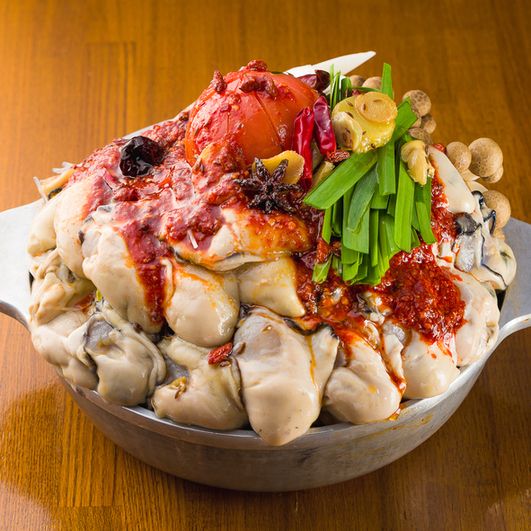 4月1日～5月9日限定！牡蠣麻辣湯(マーラータン)鍋