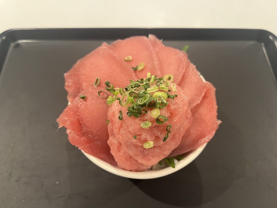 マグロとネギトロ丼