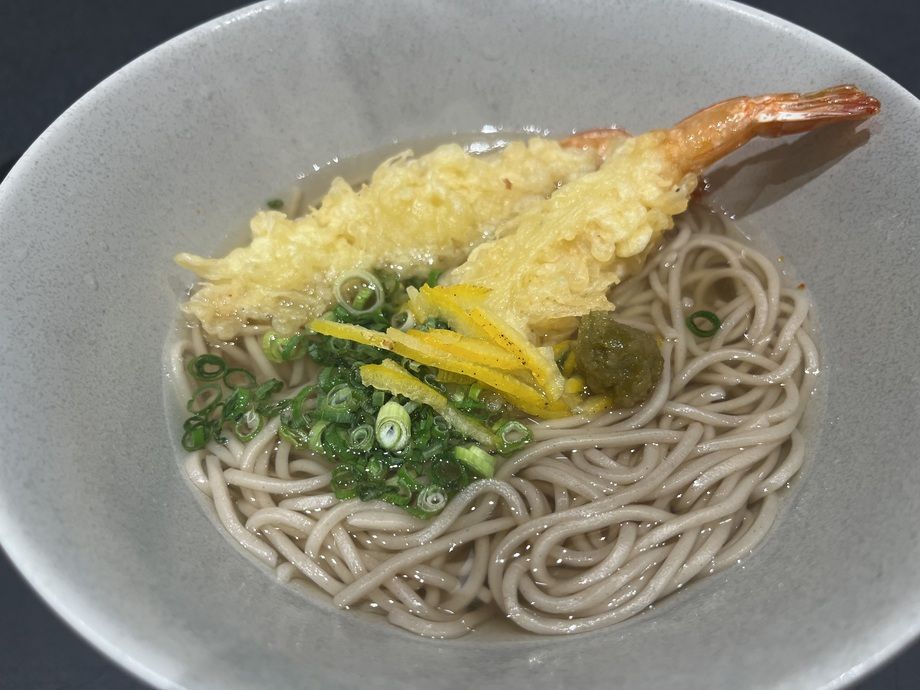 鯛出汁そば〜柚子風味〜