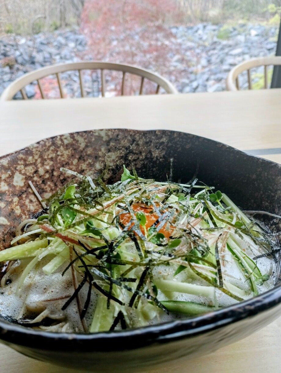 《期間限定》納豆蕎麦（1600円）