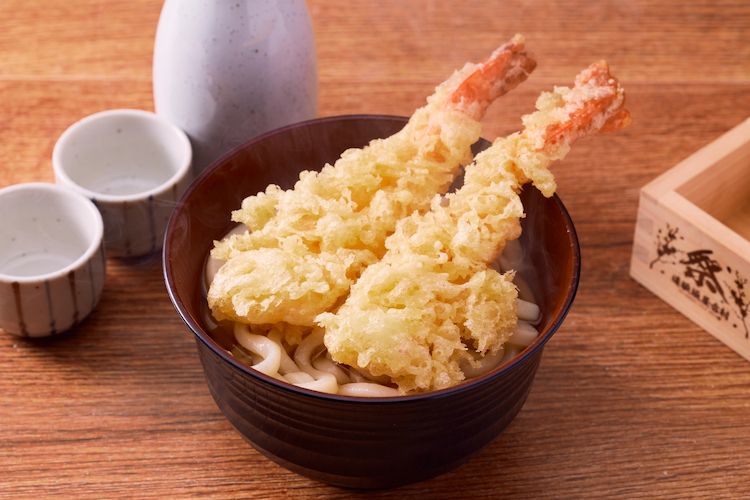 海老天うどん