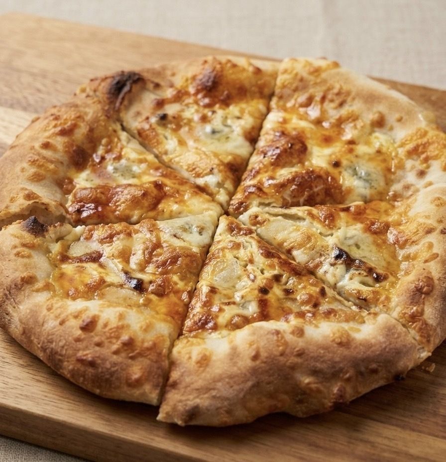 ⭐️今話題の高加水🍕【✨極み✨】クワトロフォルマッジョ