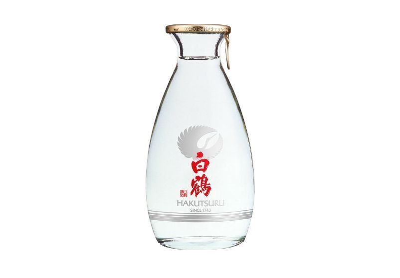 白鶴 上撰徳利瓶
