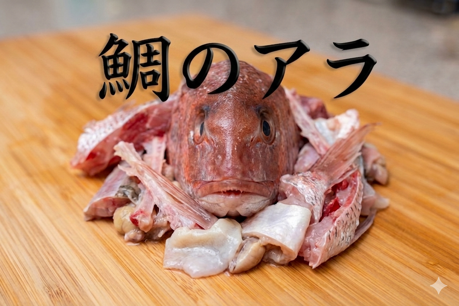 アクアパッツァ〈くろ鯛のアラ〉