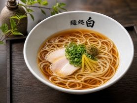 魚介出汁の醤油ラーメン