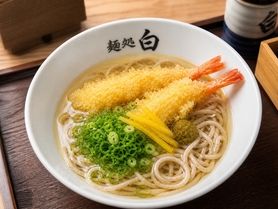 鯛出汁そば　柚子風味