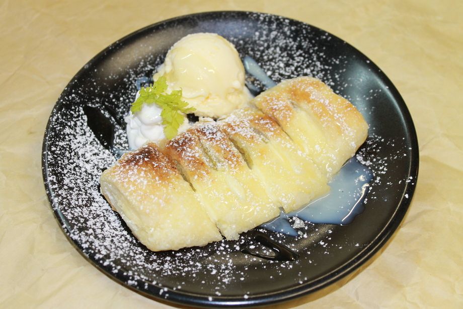 さつまいもとクリームチーズのパイ