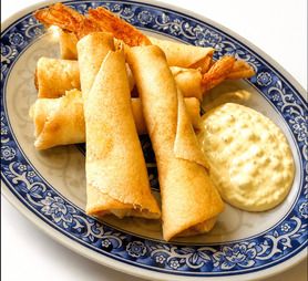 エビ春巻き ザーサイタルタル 