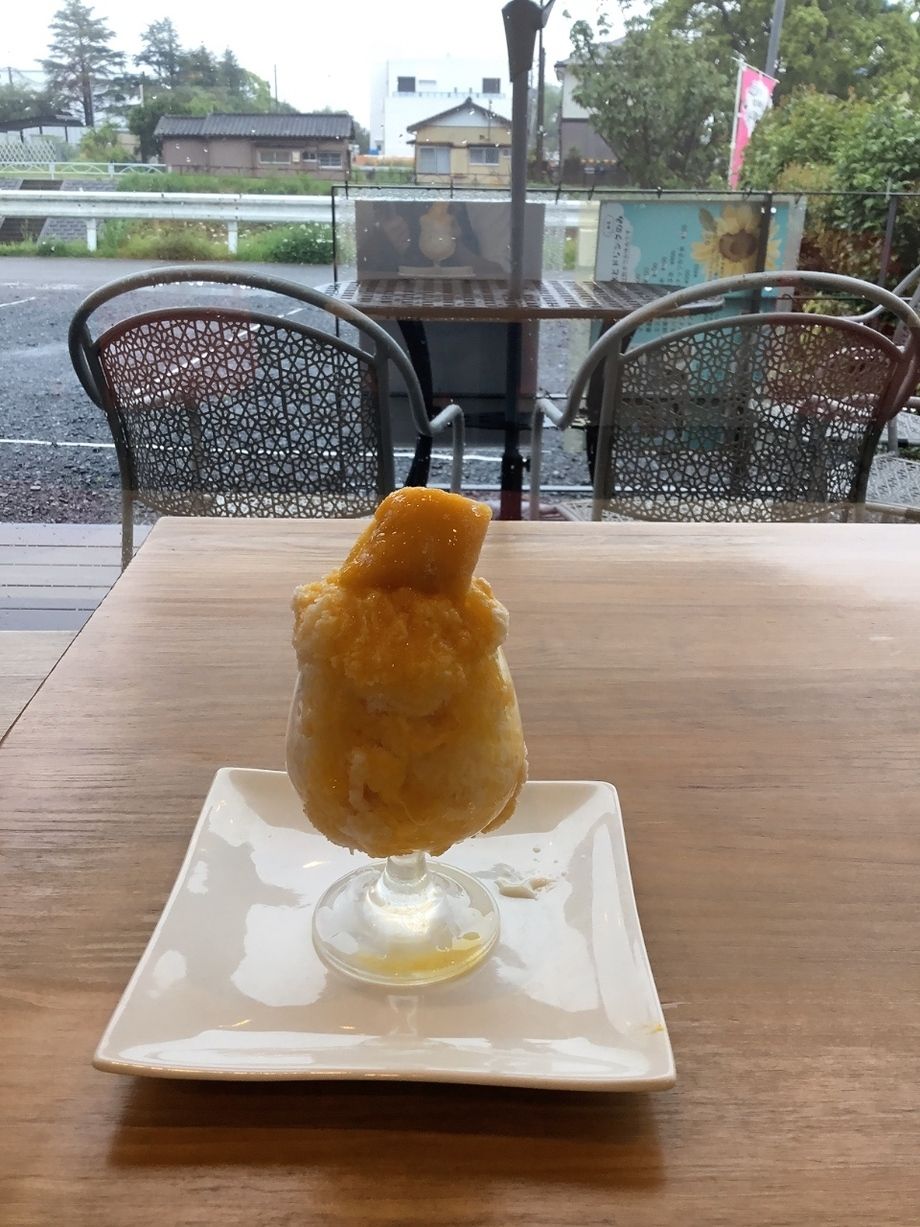 マンゴーかき氷
