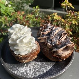 無添加揚げバンズのクリームサンド