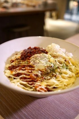 New✨温冷ジャンクトマト麻婆まぜそば