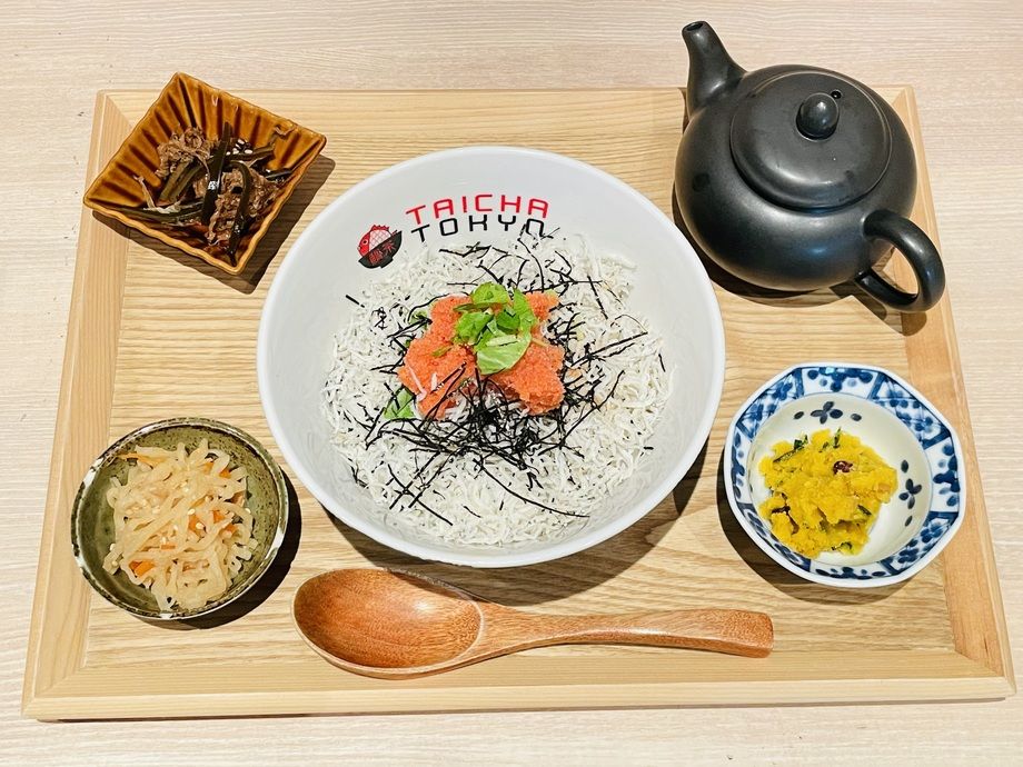 ✨new✨明太子とじゃこ茶漬け膳