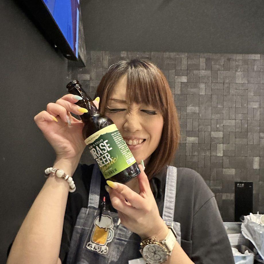 スタッフに奢ります🍺(¥1,000税抜）