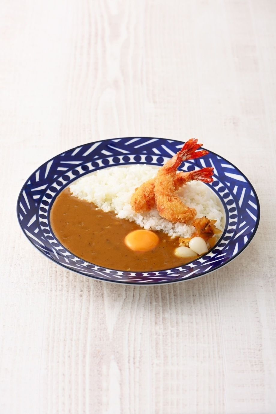 海老フライカレー