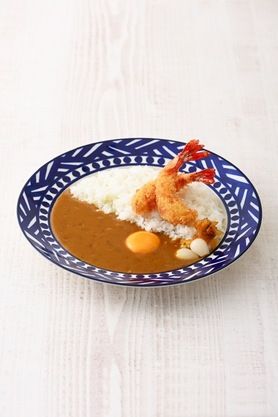 海老フライカレー