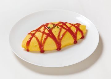 完熟トマトのケチャップオムライス