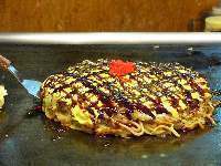 広島焼き好きやねん風 ミックス（豚・いか・牛・えび）（８３０円～）