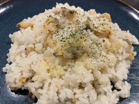 アサリバターのライス