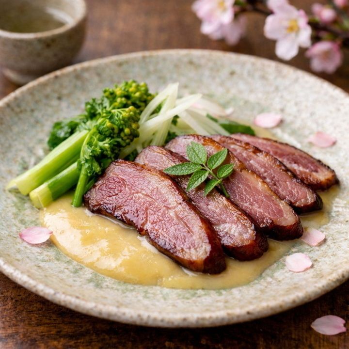 薫製キャメルベーコン ～春酢味噌仕立て～（2,508円）