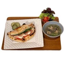 ピッツァサンド＆スープセット