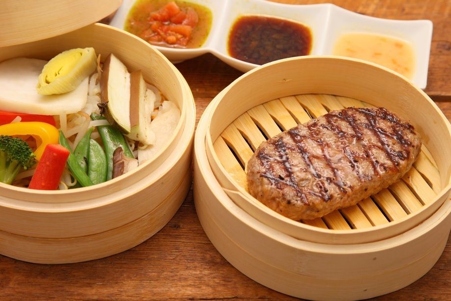ヘルシーなのに大満足！蒸しバーグ 120g〜