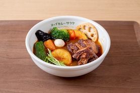 豚角煮と10種のやさい